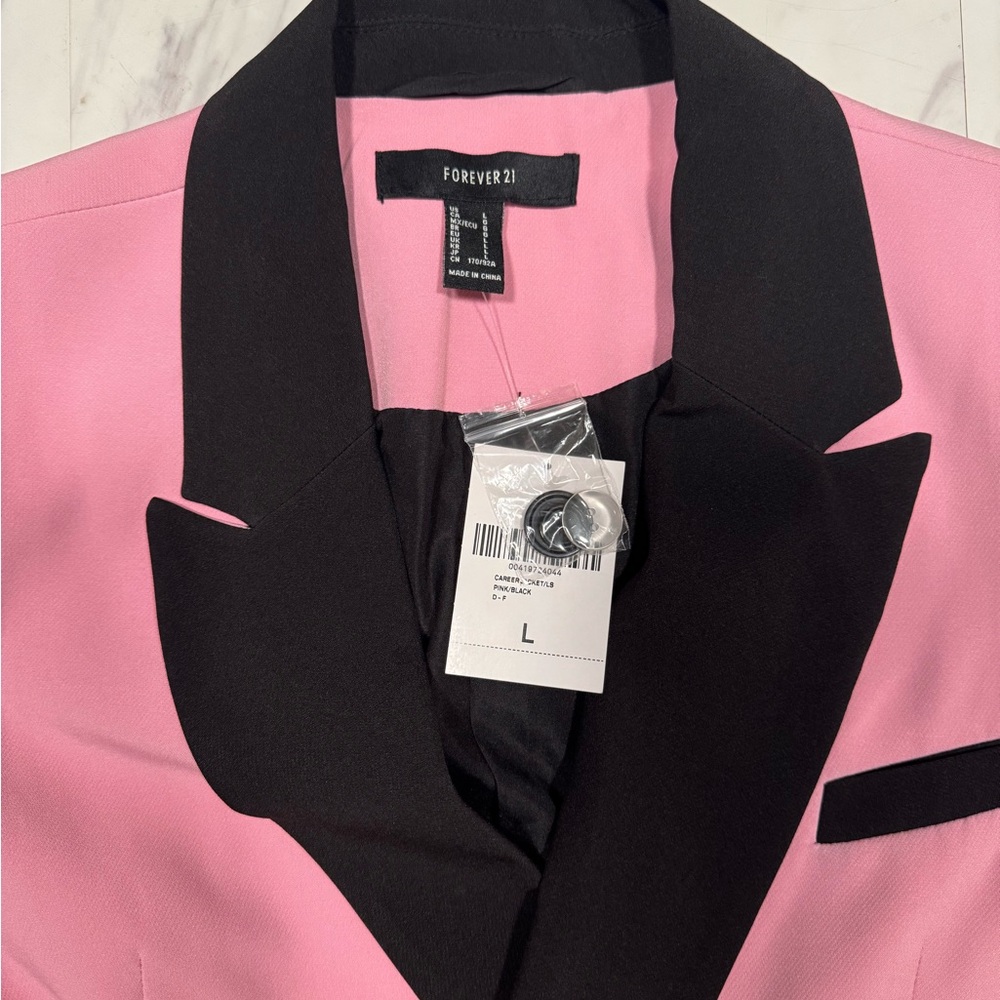 Pink and black blazer - Picture 2 of 6